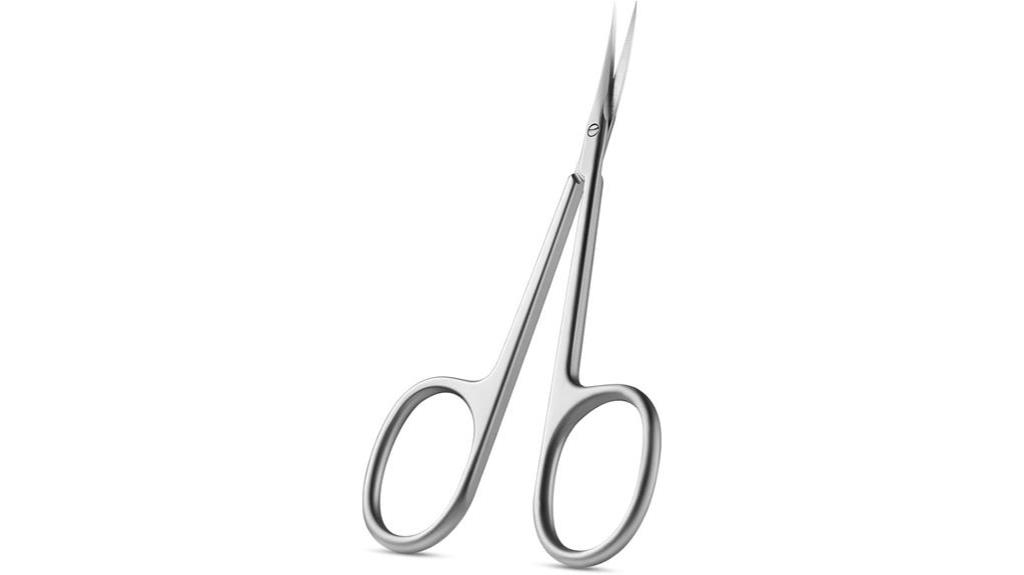 curved cuticle scissors for