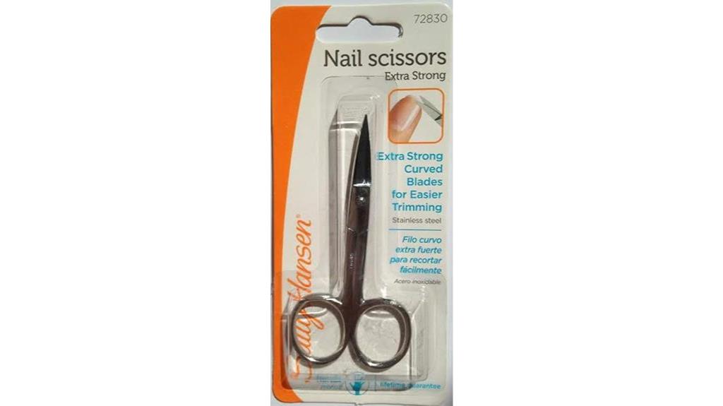 curved nail scissors