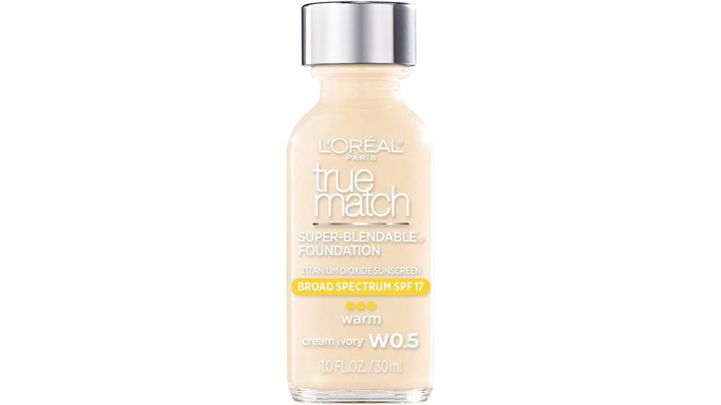 l oreal foundation shade details