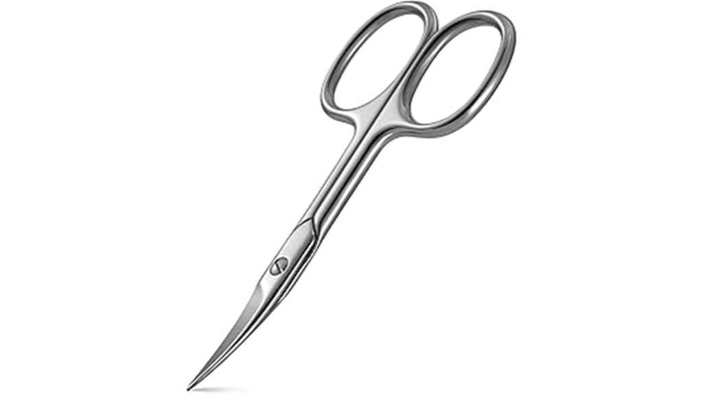 nail scissors with curve