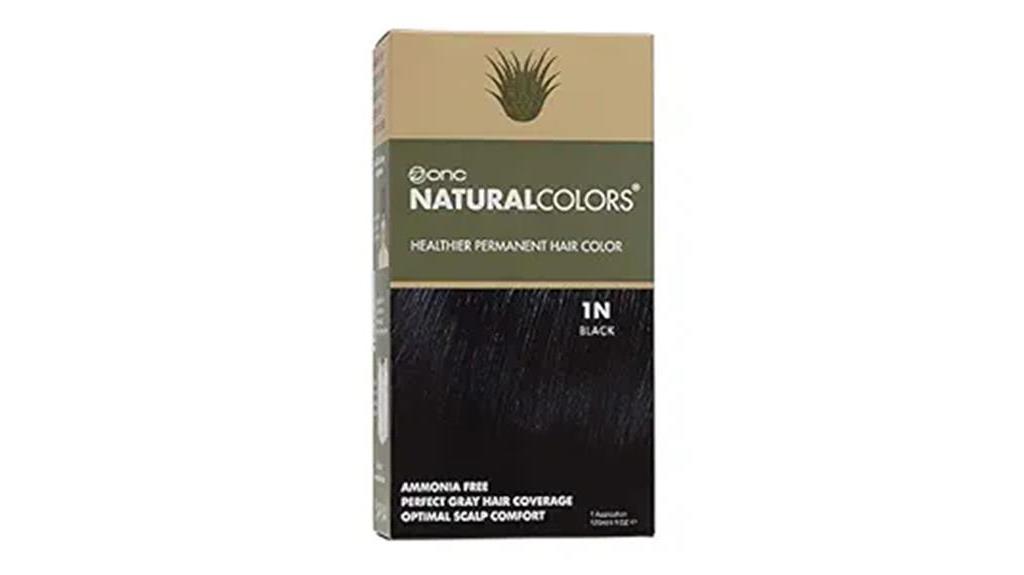 natural black hair dye