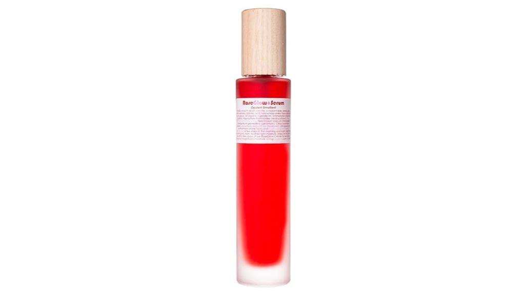 rose face serum product