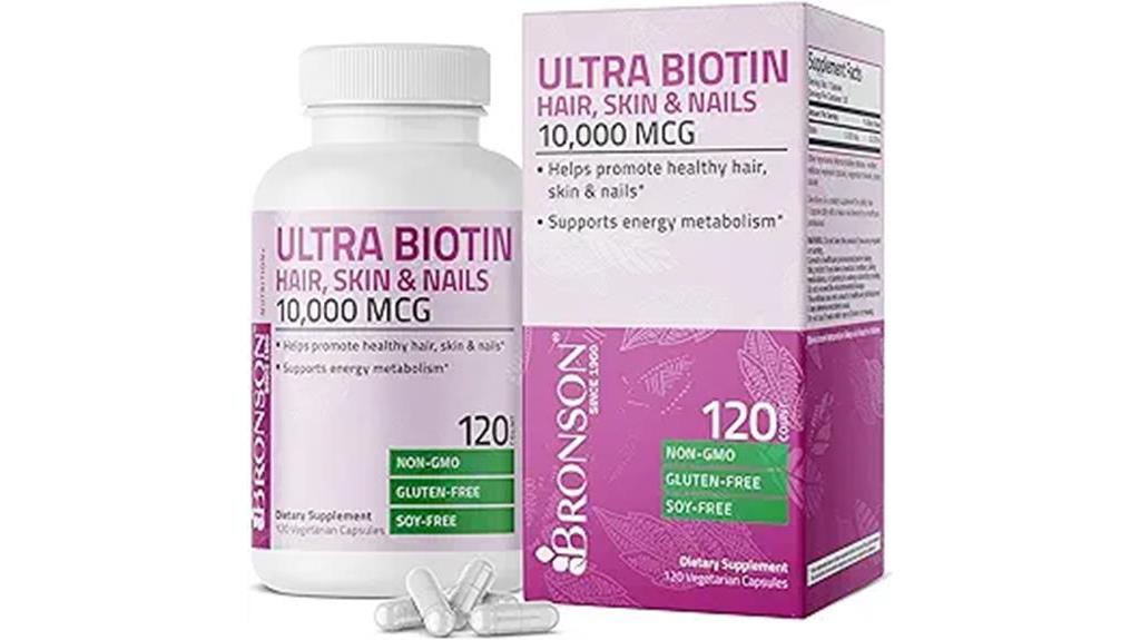 vegetarian biotin supplement capsules