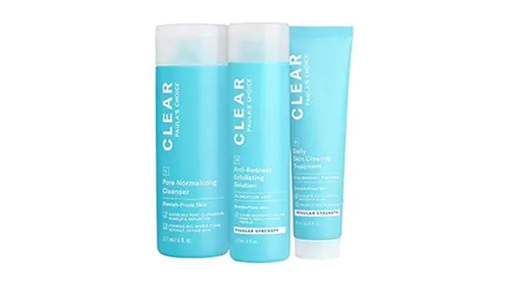 acne treatment product kit