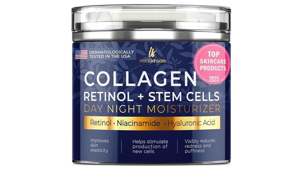 collagen face moisturizer product