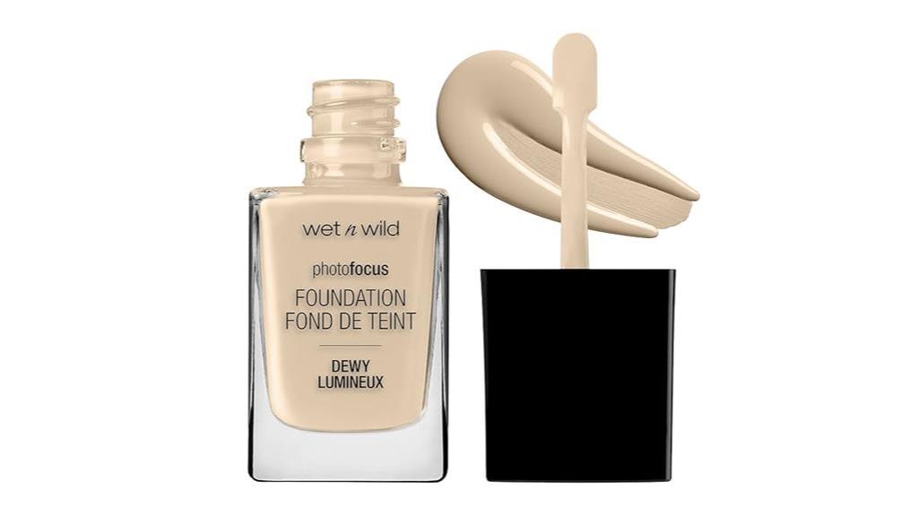 dewy liquid foundation makeup