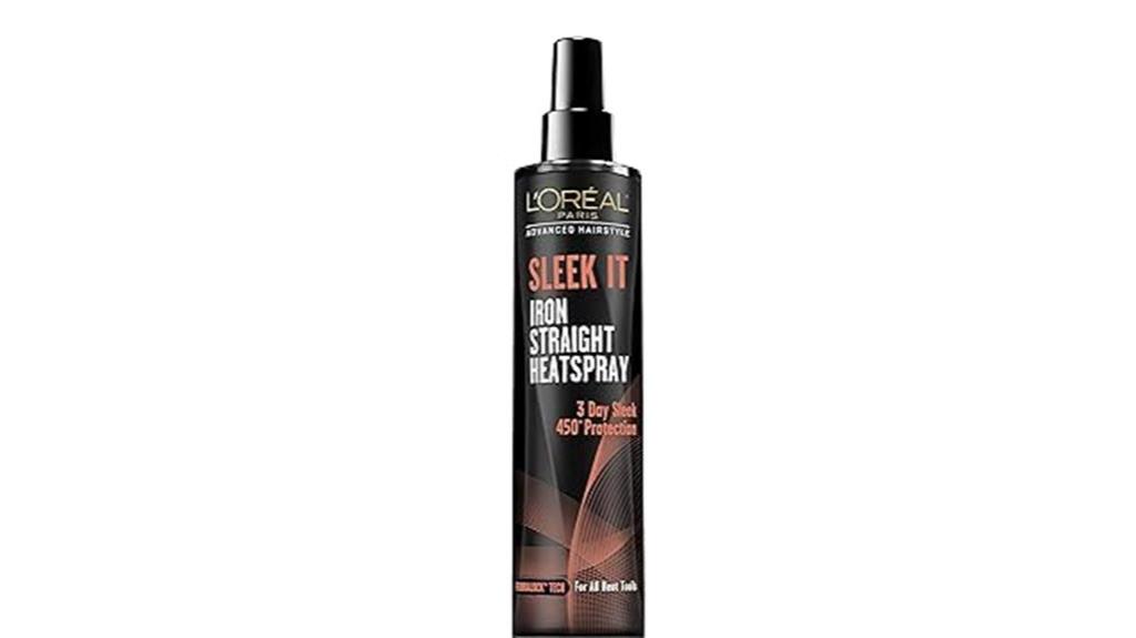 heat protecting hair spray