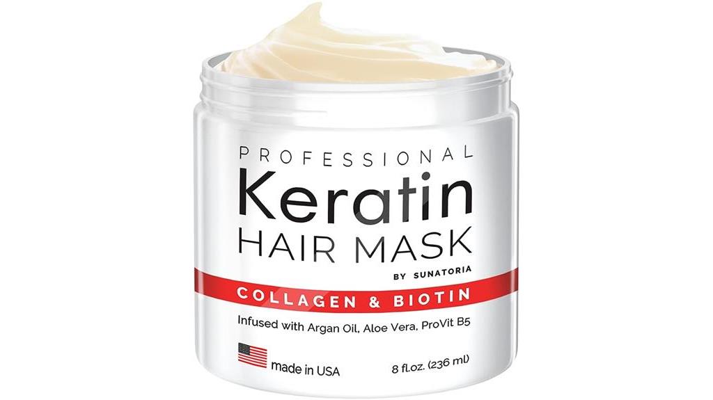 keratin hair repair mask