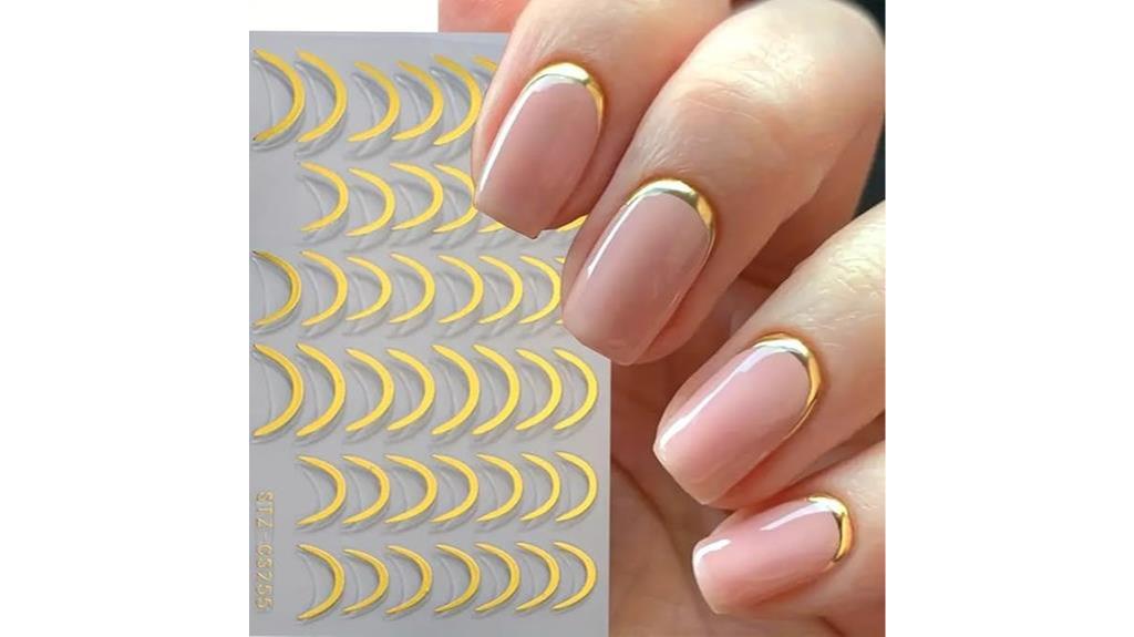 nail art french tips