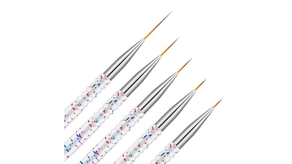 nail art liner brushes