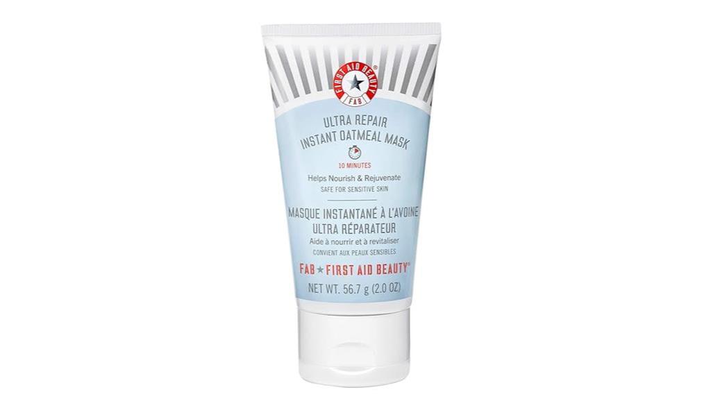 oatmeal face mask product