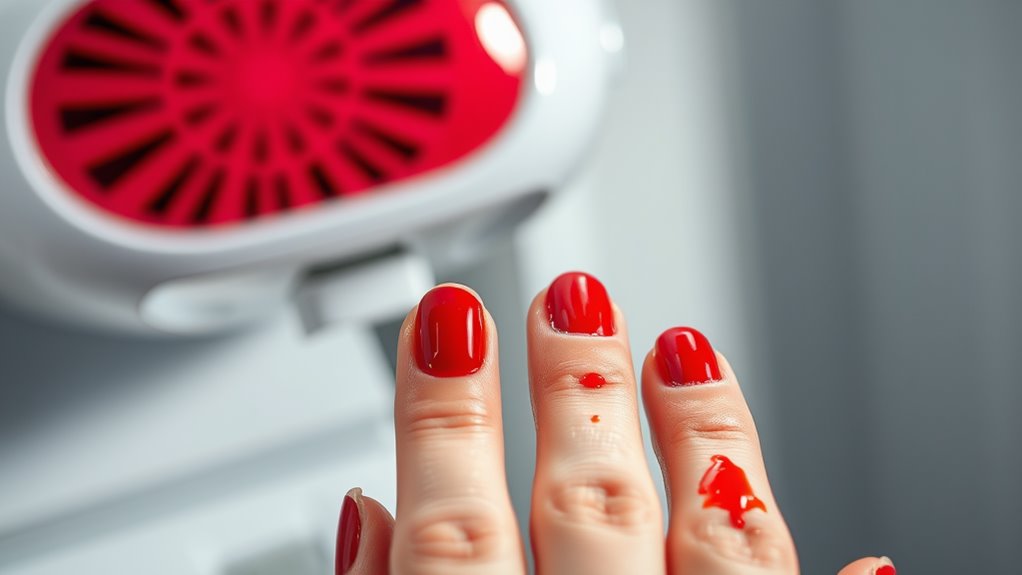 accelerating the drying process