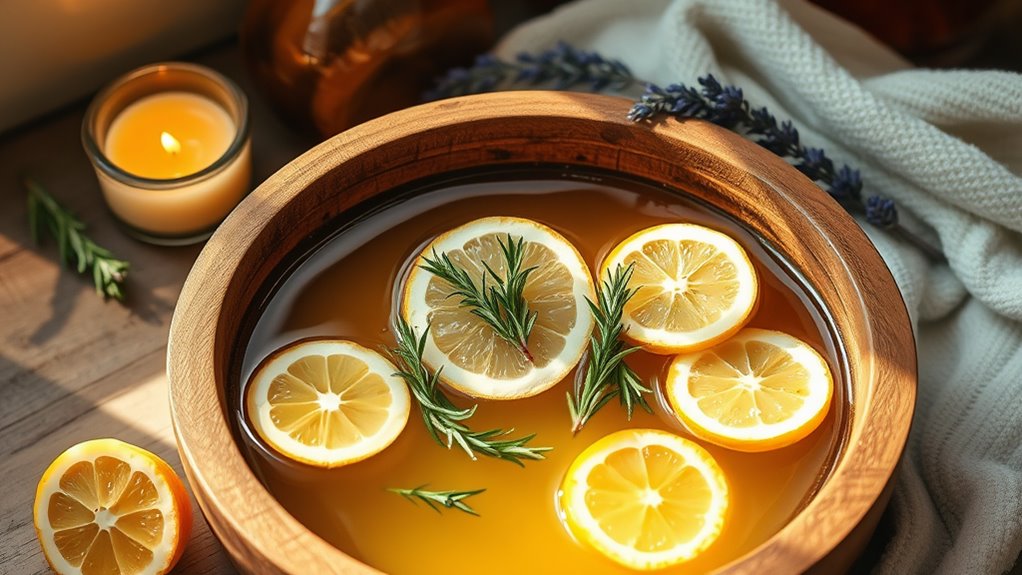 apple cider vinegar soak