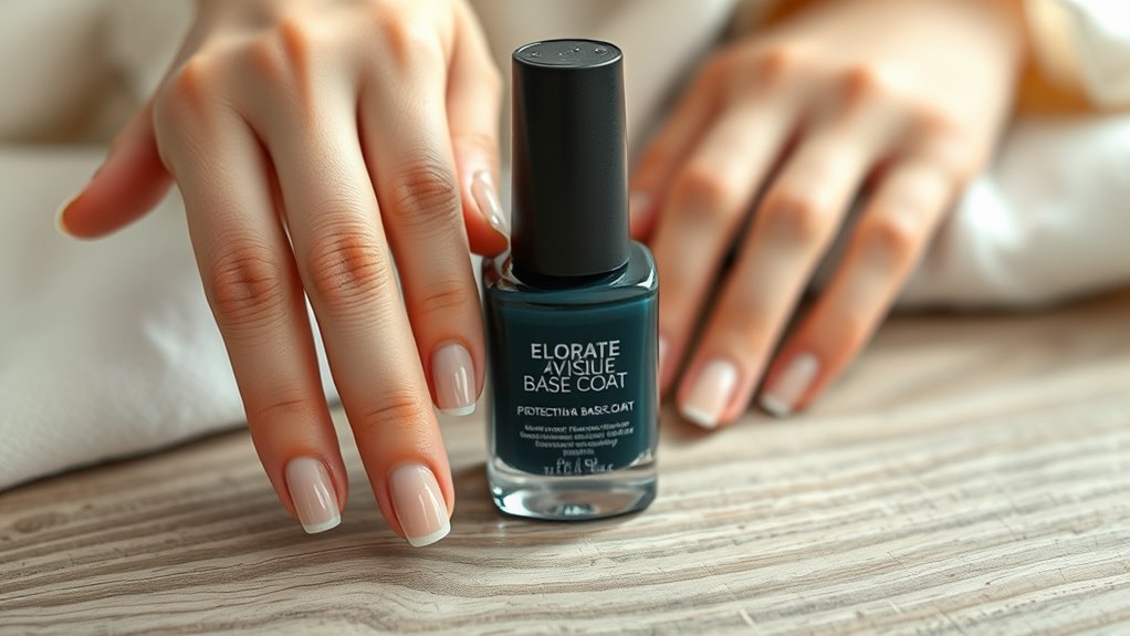 apply base coat protection