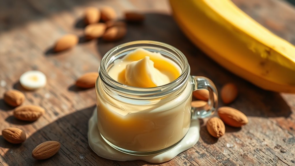 banana almond oil blend