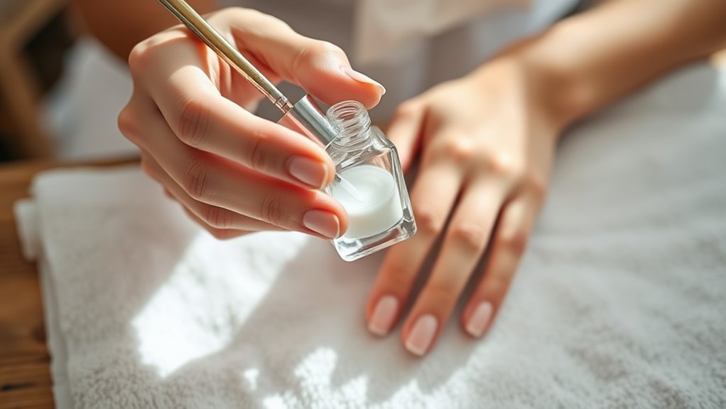 base coat application process