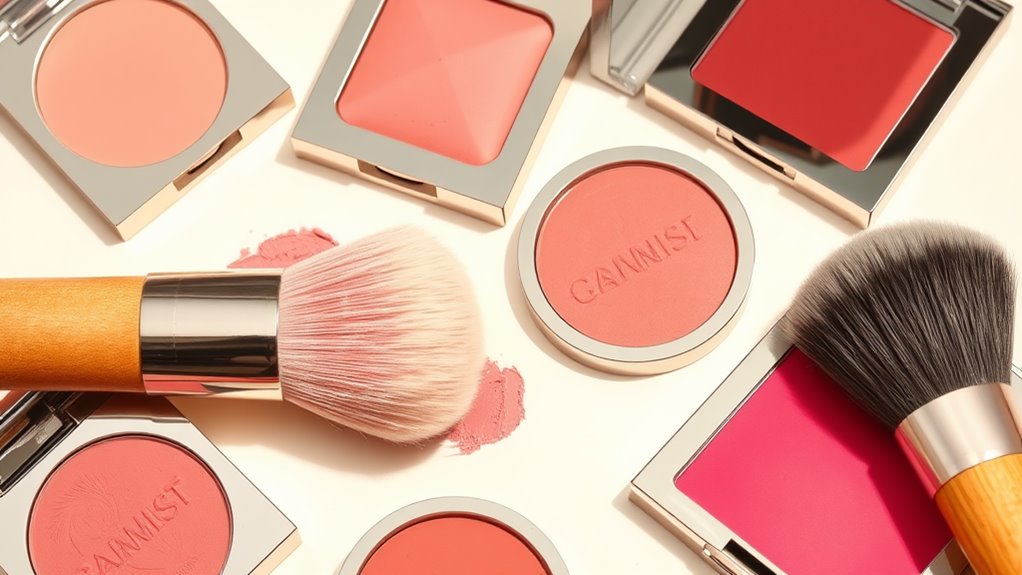 blush application essential tools