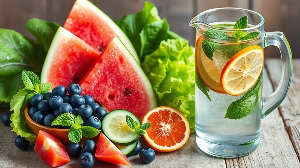 consume moisture rich foods