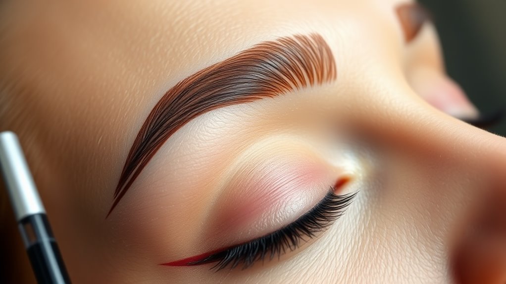 define and hold brows