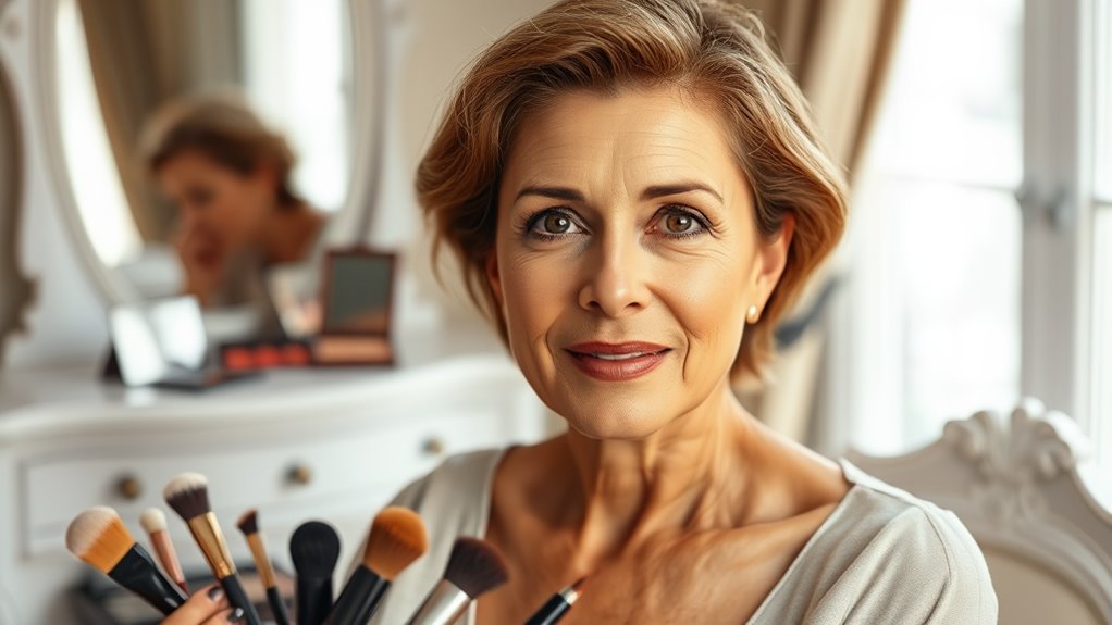 durable makeup application technique