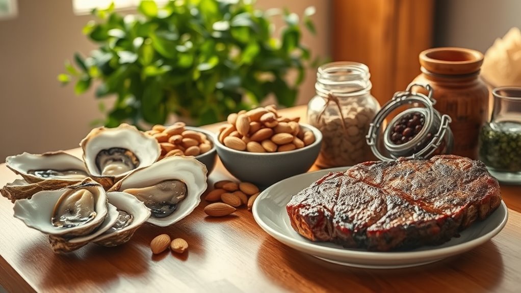 ensure sufficient zinc intake