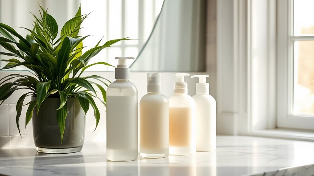 gentle hair care selection