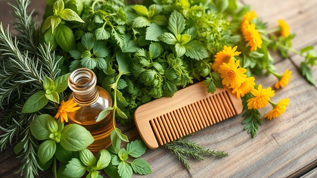 herbs promoting hair growth