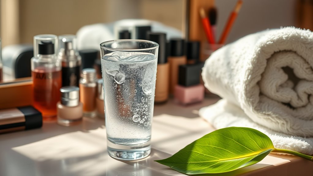 hydration enhances makeup application