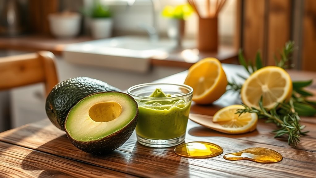 nourishing avocado hair treatment