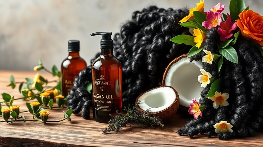 nourishing oils for curls