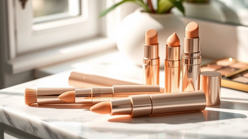 opt for creamy formulations