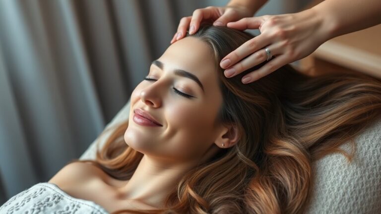 scalp massages promote hair health