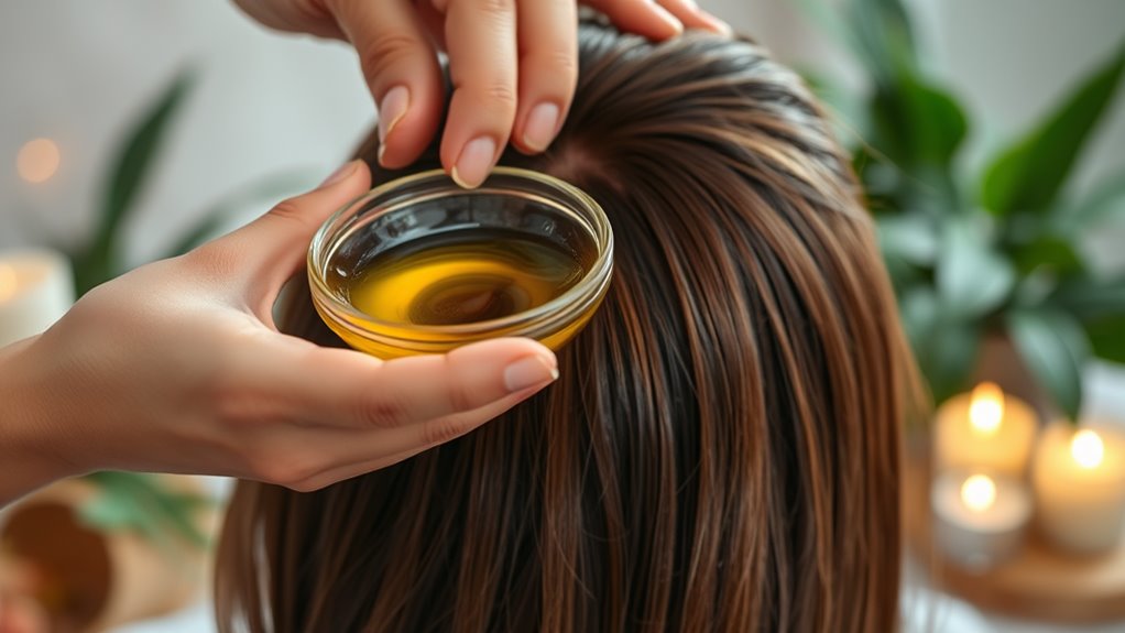 soothing hair care rituals