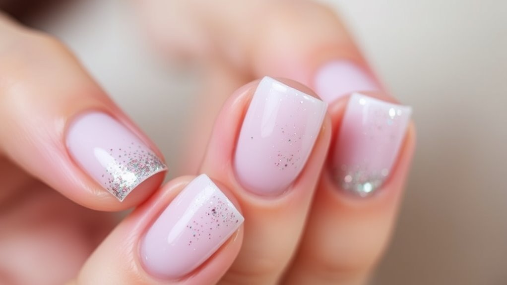 sparkling decorative embellishments added