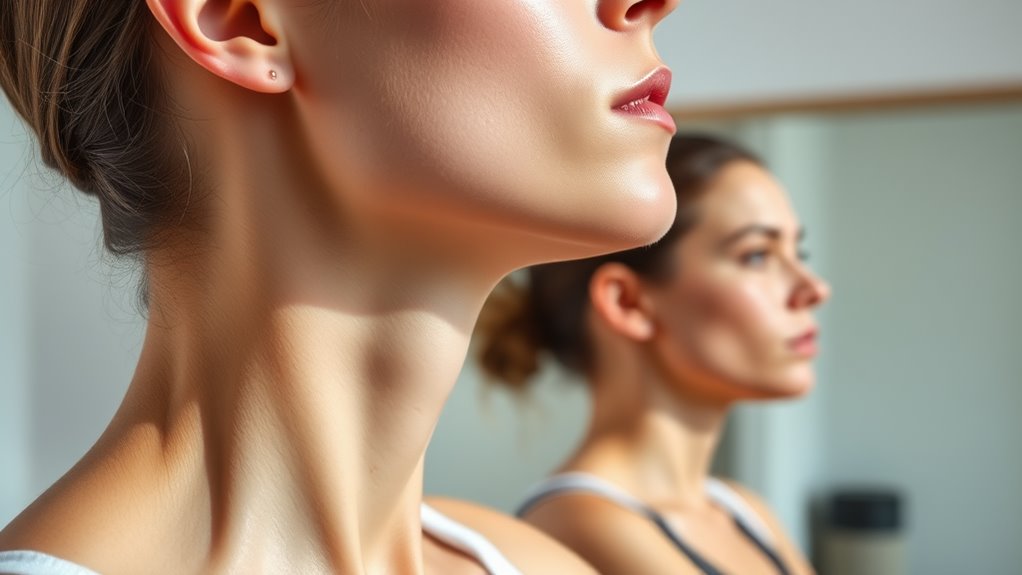 targeted neck and chin exercises